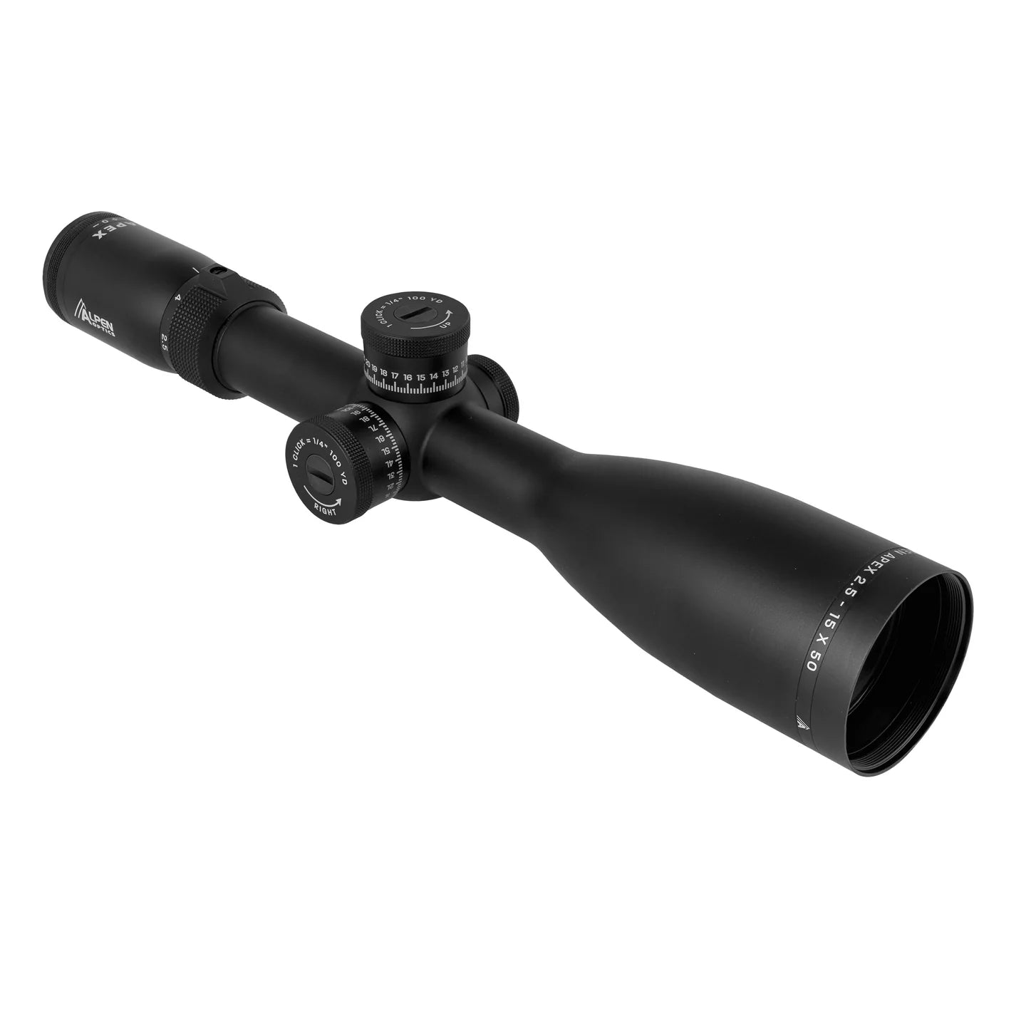 Alpen Apex 2.5-15x50 scope