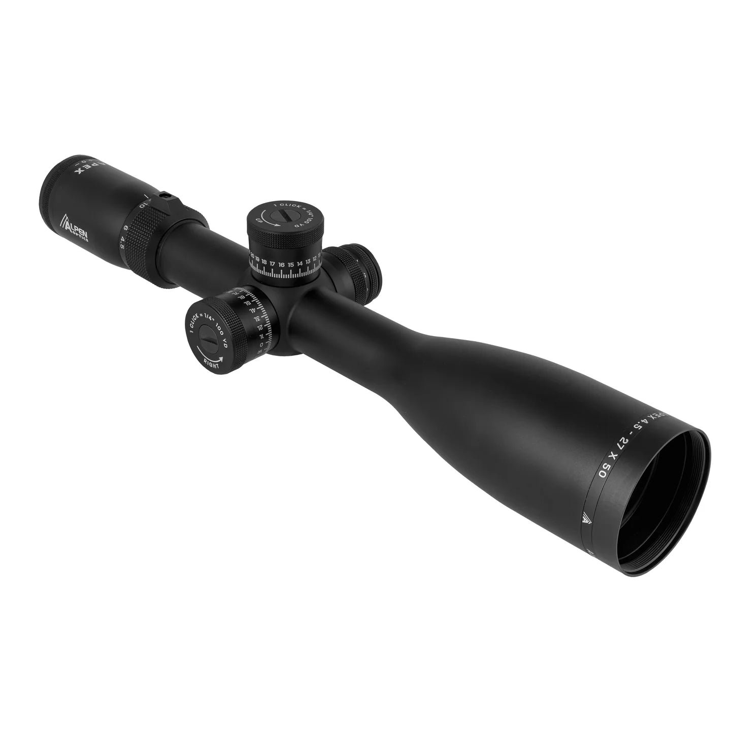 Alpen Apex 4.5-27x50 scope