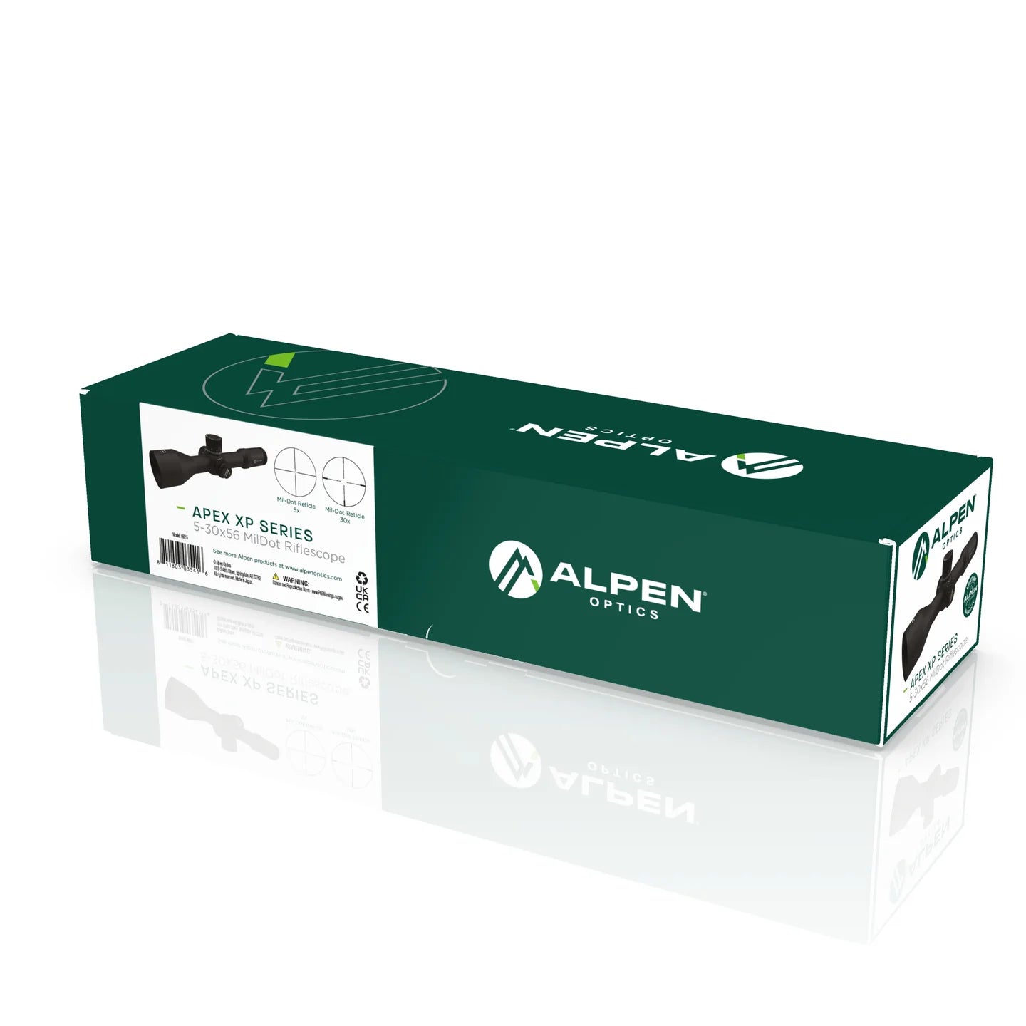 Alpen XP 5-30x56 Mil-Dot with SmartDot scope