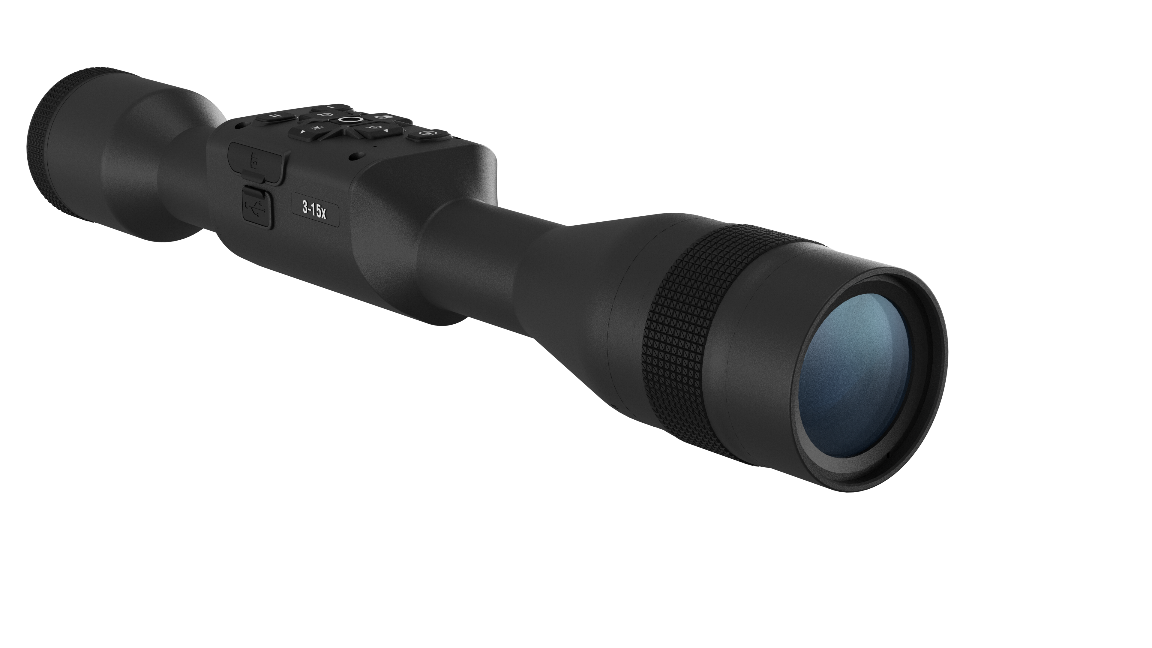 ATN X-Sight-5, 3-15x, Smart Day/Night Hunting Rifle Scope with Full HD Video rec.