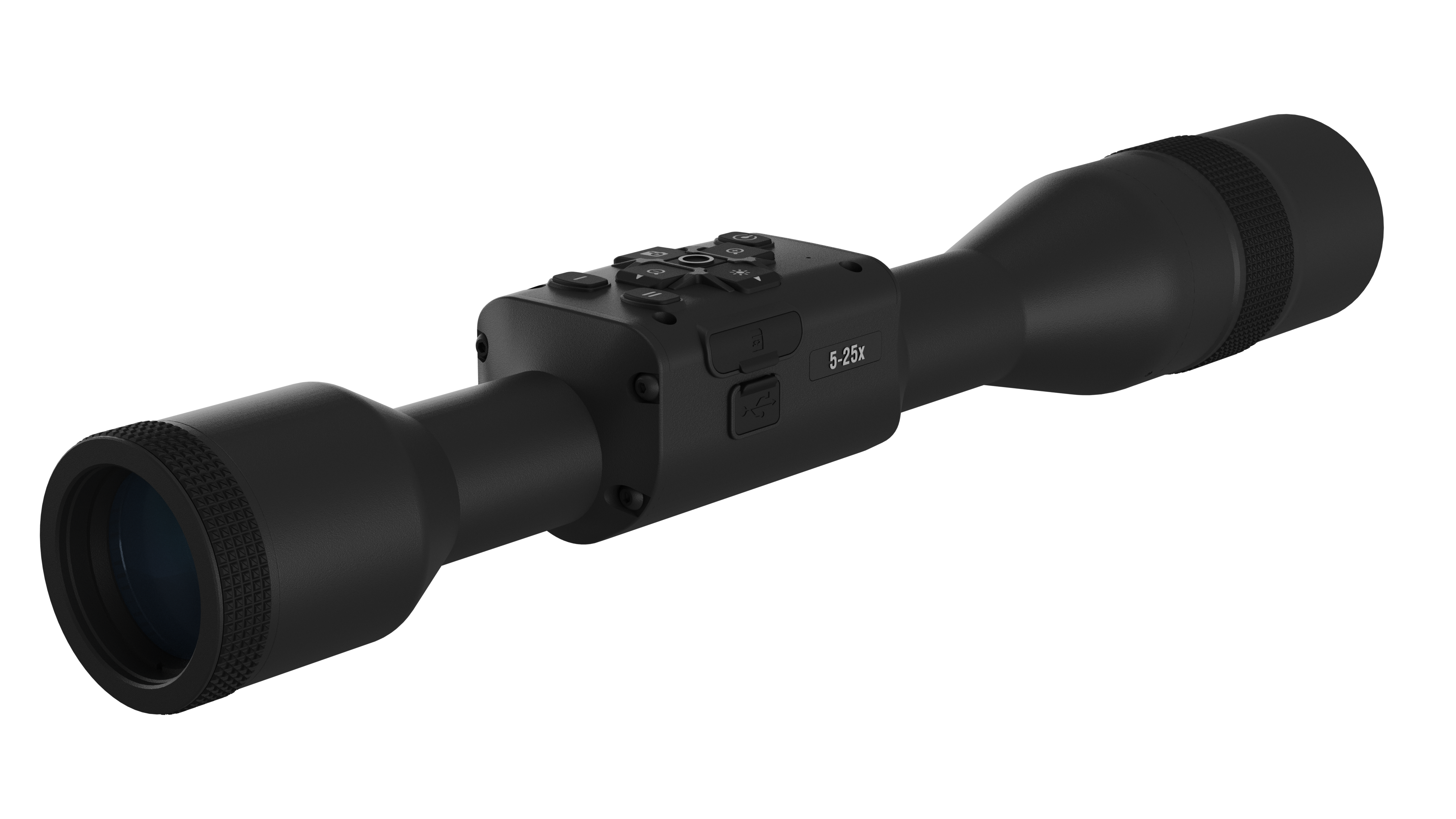 ATN X-Sight-5, 5-25x, Smart Day/Night Hunting Rifle Scope with Full HD Video rec.