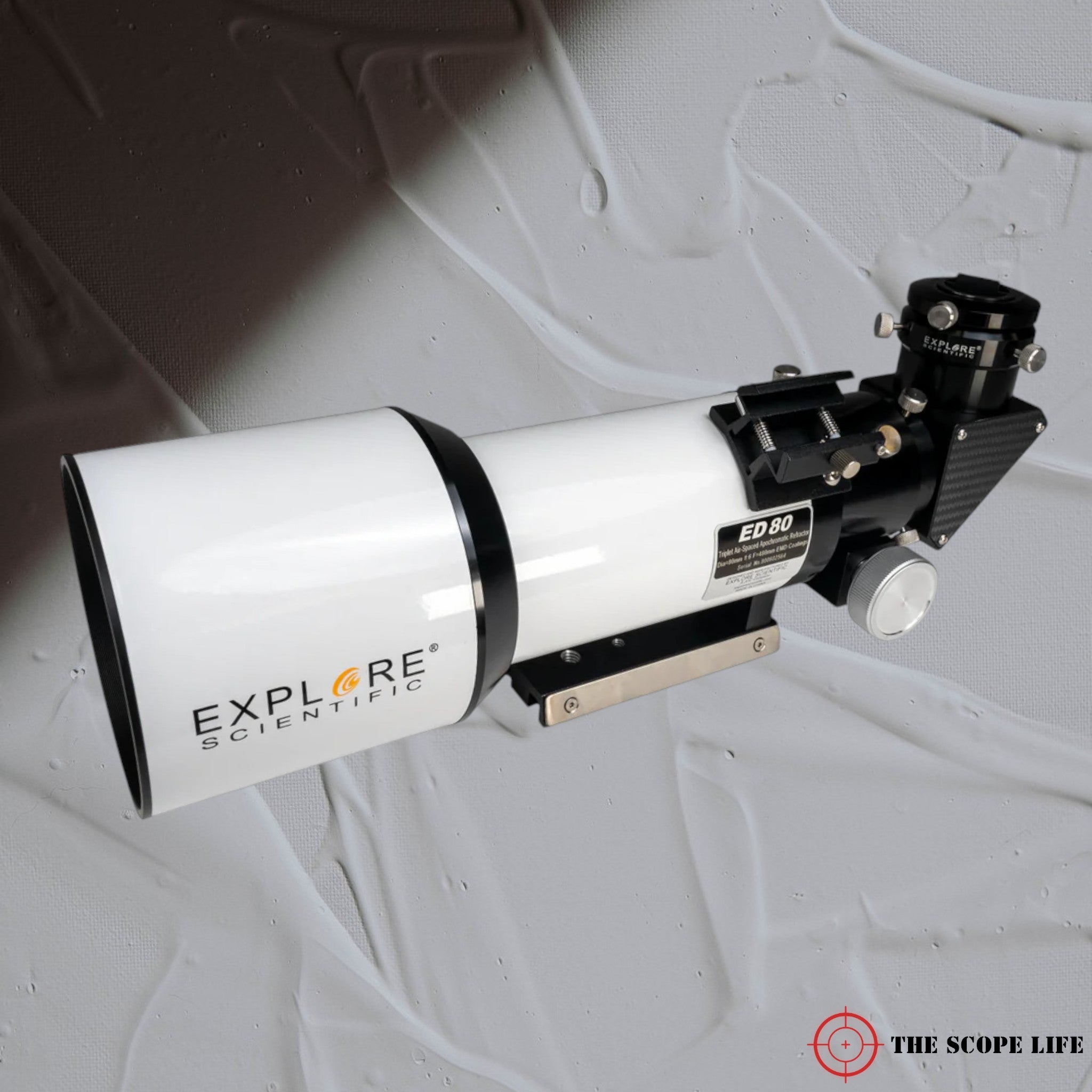 Explore Scientific ED80 Essential Series Air-Spaced Triplet Refractor Telescope 80mm dia. f/6