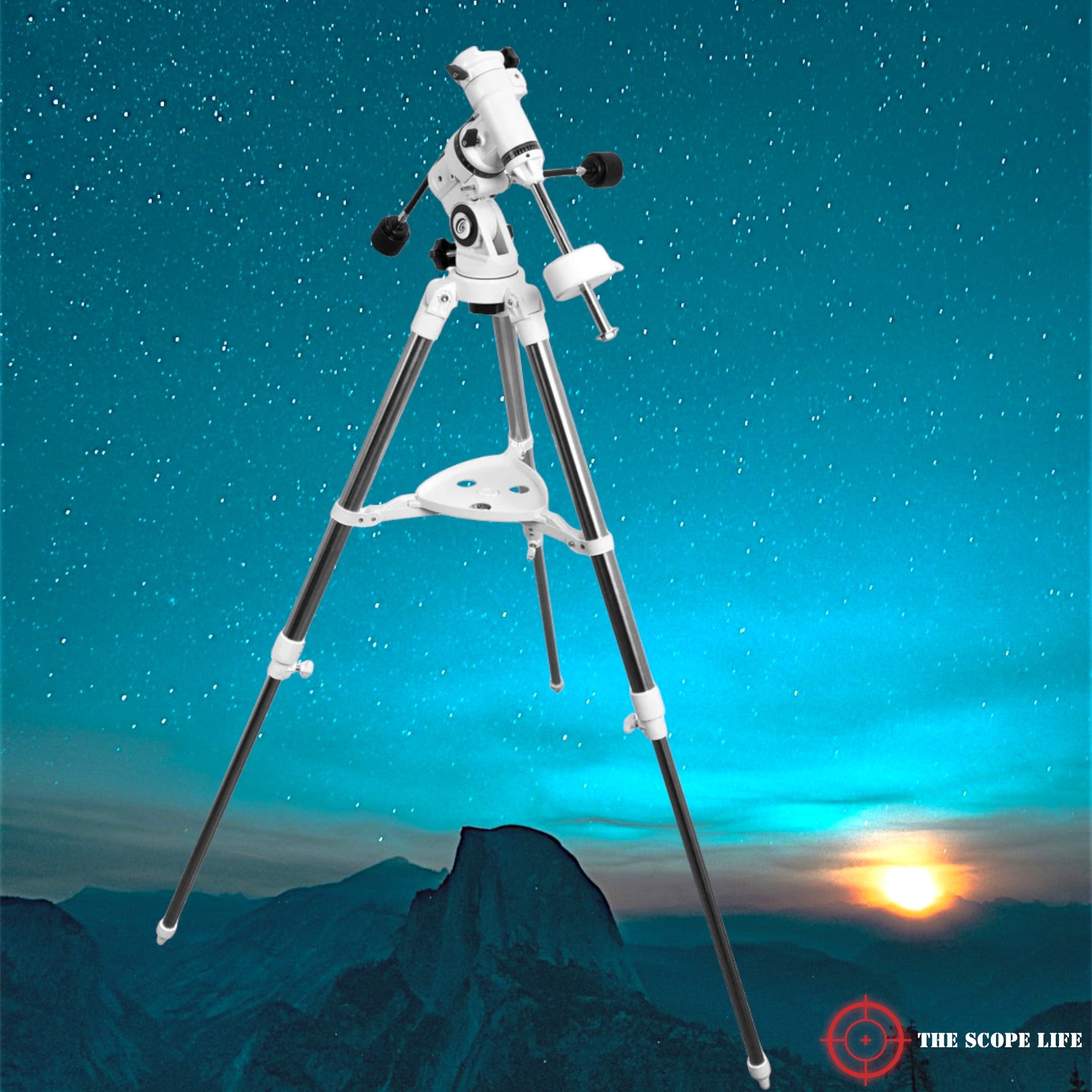 Explore Scientific FirstLight 102mm Doublet Refractor Telescope with EXOS EQ Nano Mount