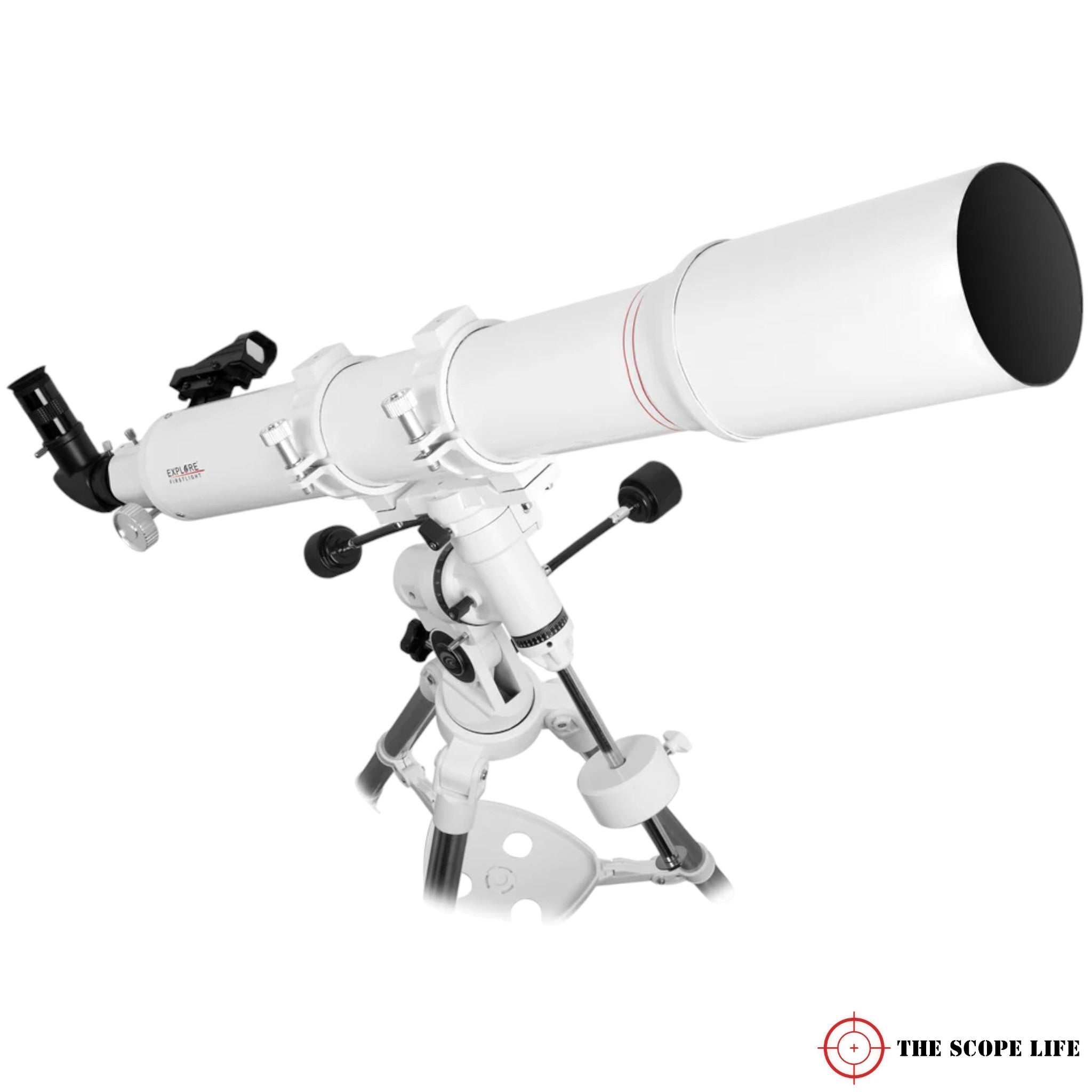 Explore Scientific FirstLight 102mm Doublet Refractor Telescope with EXOS EQ Nano Mount