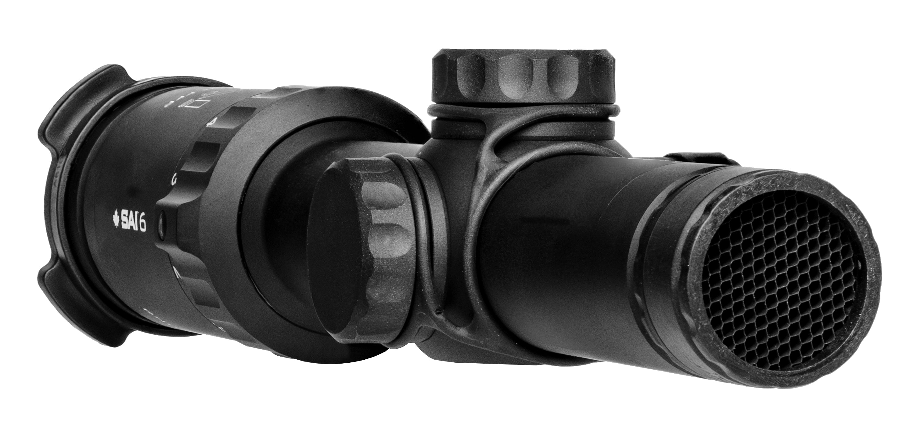 ATI SAI 1-6x24 Scope with MIL Reticle No RAF in Black