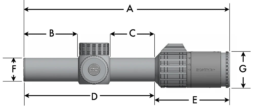 Sightron S-TAC 1-6x24 IR AR1