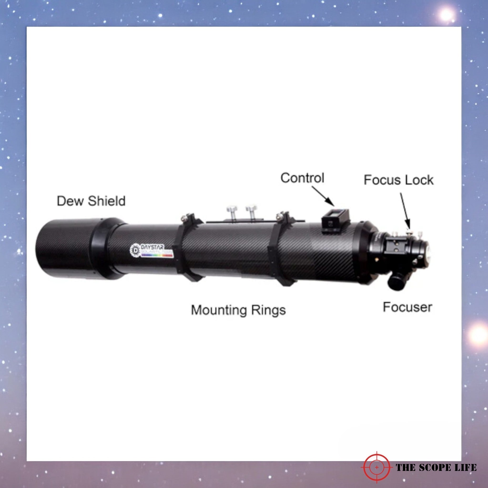 Daystar SR 127-QT PROM Model Dedicated Solar Telescope