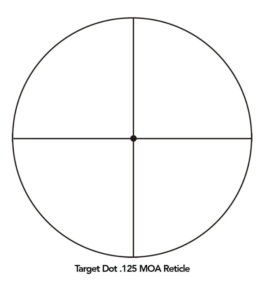 Sightron SII 36x42 BRD - Target Dot .125