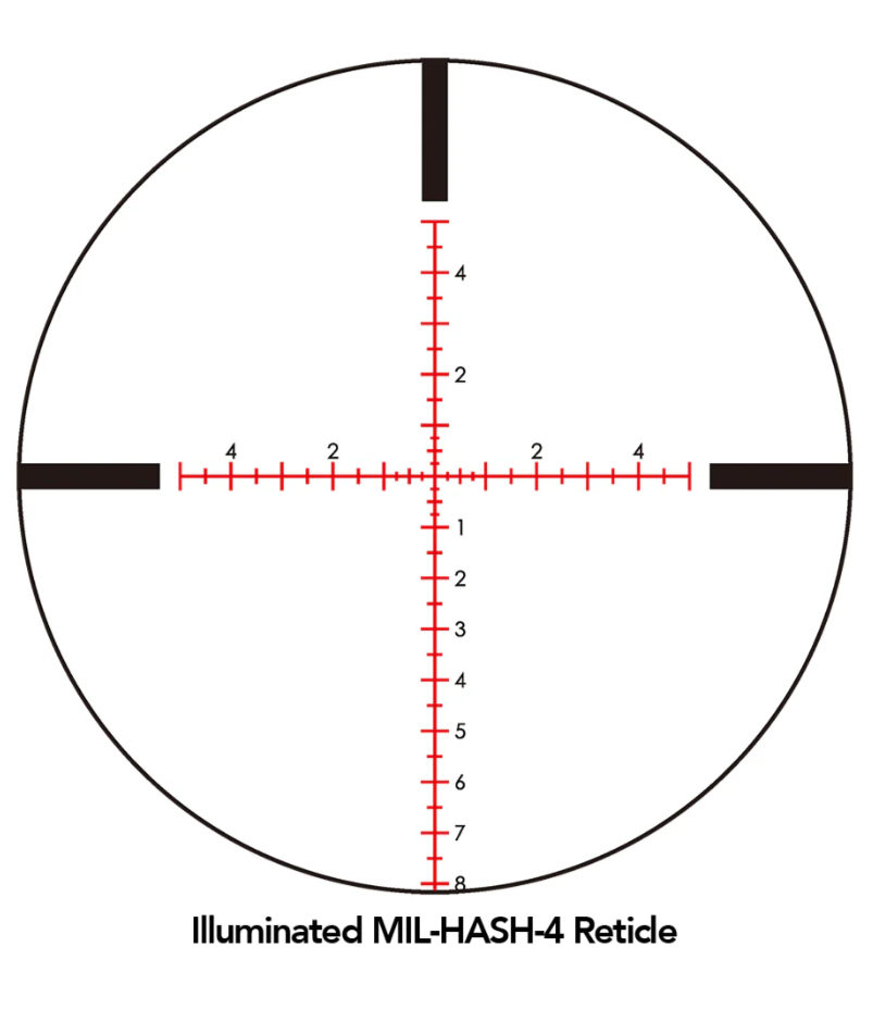 Sightron S-TAC  4-20x50 - FFP - Zero Stop - Illuminated - MH-4