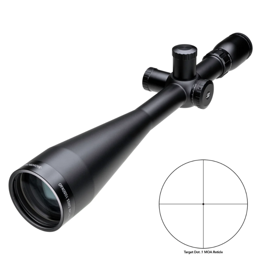 Sightron SIII Long Range 10-50x60 - Target Dot .1