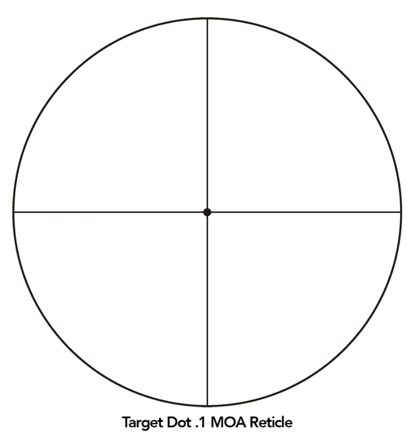 Sightron SIII Long Range 10-50x60 - Target Dot .1