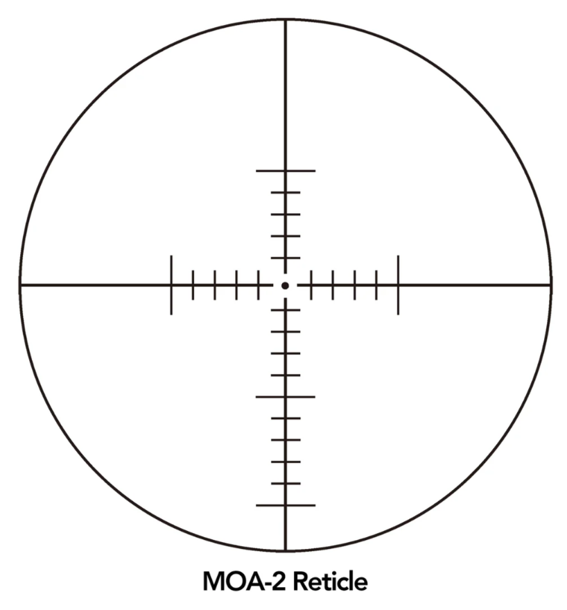 Sightron SIII Long Range 6-24x50 - FFP - Zero Stop - FFP - MOA-2