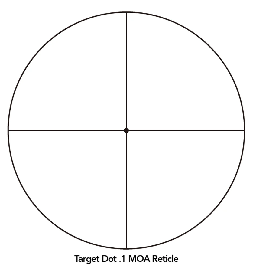 Sightron SV 10-50x60 ED - Target Dot .1