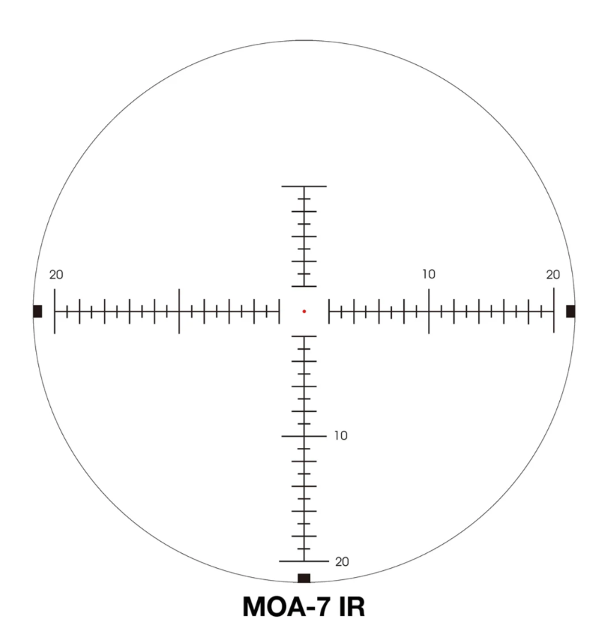 Sightron S6 5-30X56ED SFP - IR MOA-7