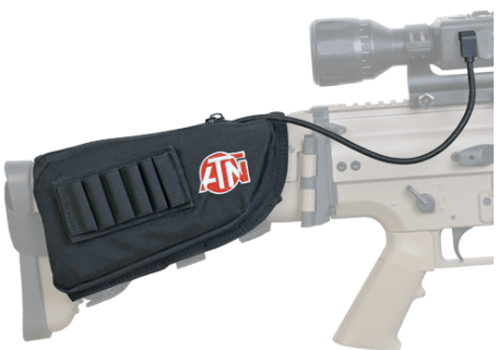 ATN Extended life Battery Pack 20000 mAh with usb cable, cap and Butt stock case