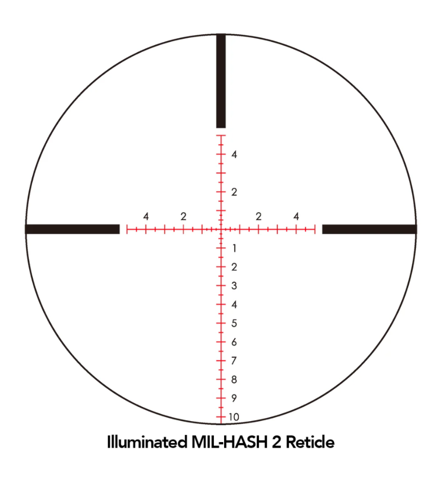 Sightron S-TAC  3-16x42 - FFP - Zero Stop - Illuminated - MH-2