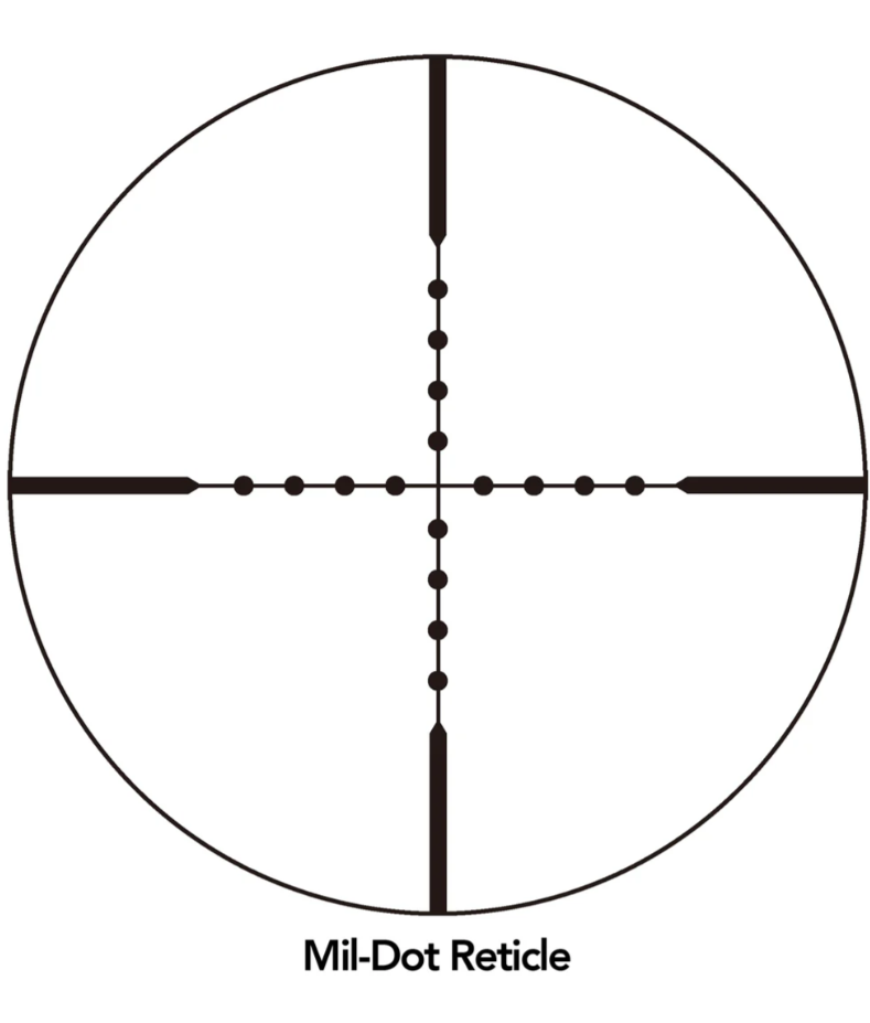 Sightron SIII Long Range 6-24x50 - Mil-Dot