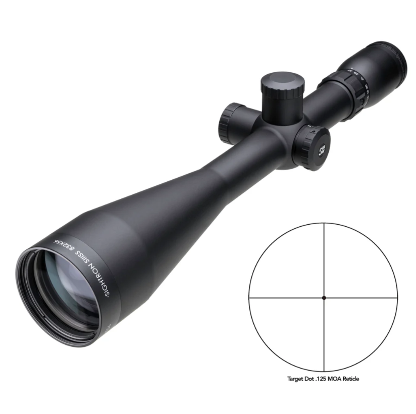 Sightron SIII Long Range 8-32x56 - Target Dot .125