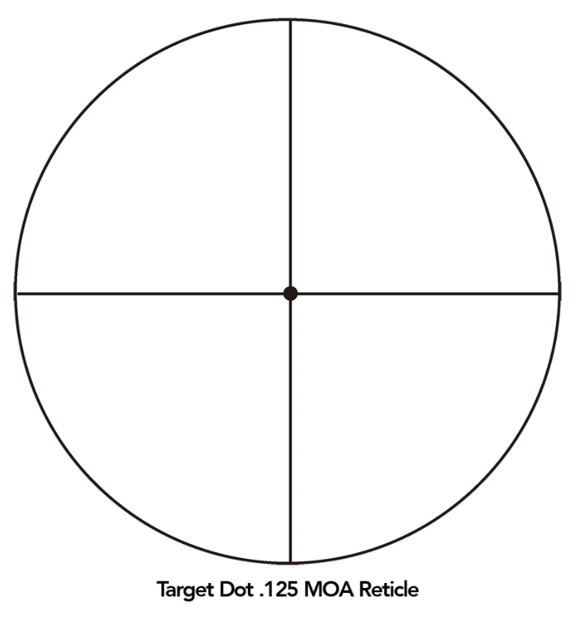 Sightron SIII Long Range 8-32x56 - Target Dot .125