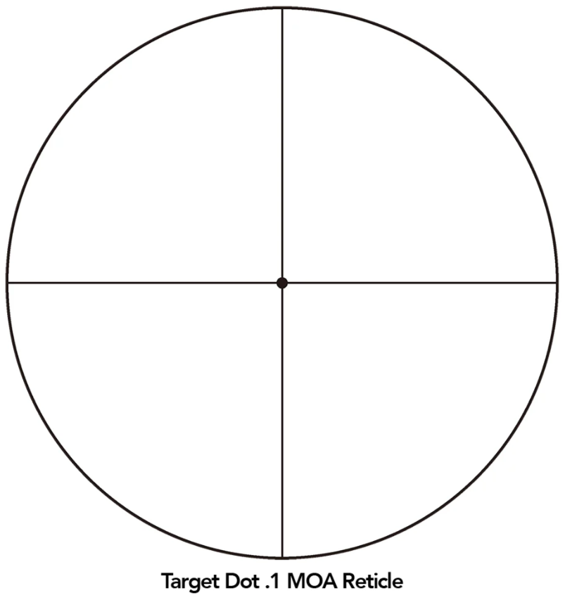 Sightron SIII Competition 36x45 ED - Target Dot .125