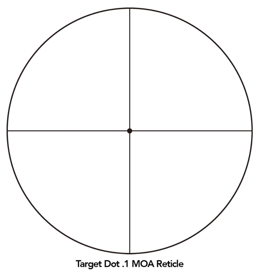 Sightron SIII Competition 45x45 ED - Target Dot .1