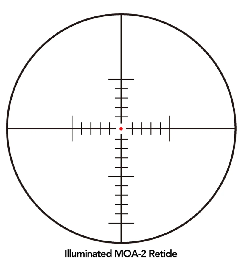 Sightron SIII Precision Long Range 10-50x60 - Zero Stop - Illuminated - MOA-2