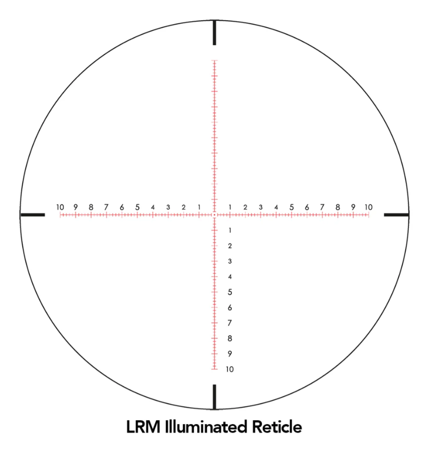 Sightron SVIII 5-40x56ED - Zero Stop - Illuminated - LRM