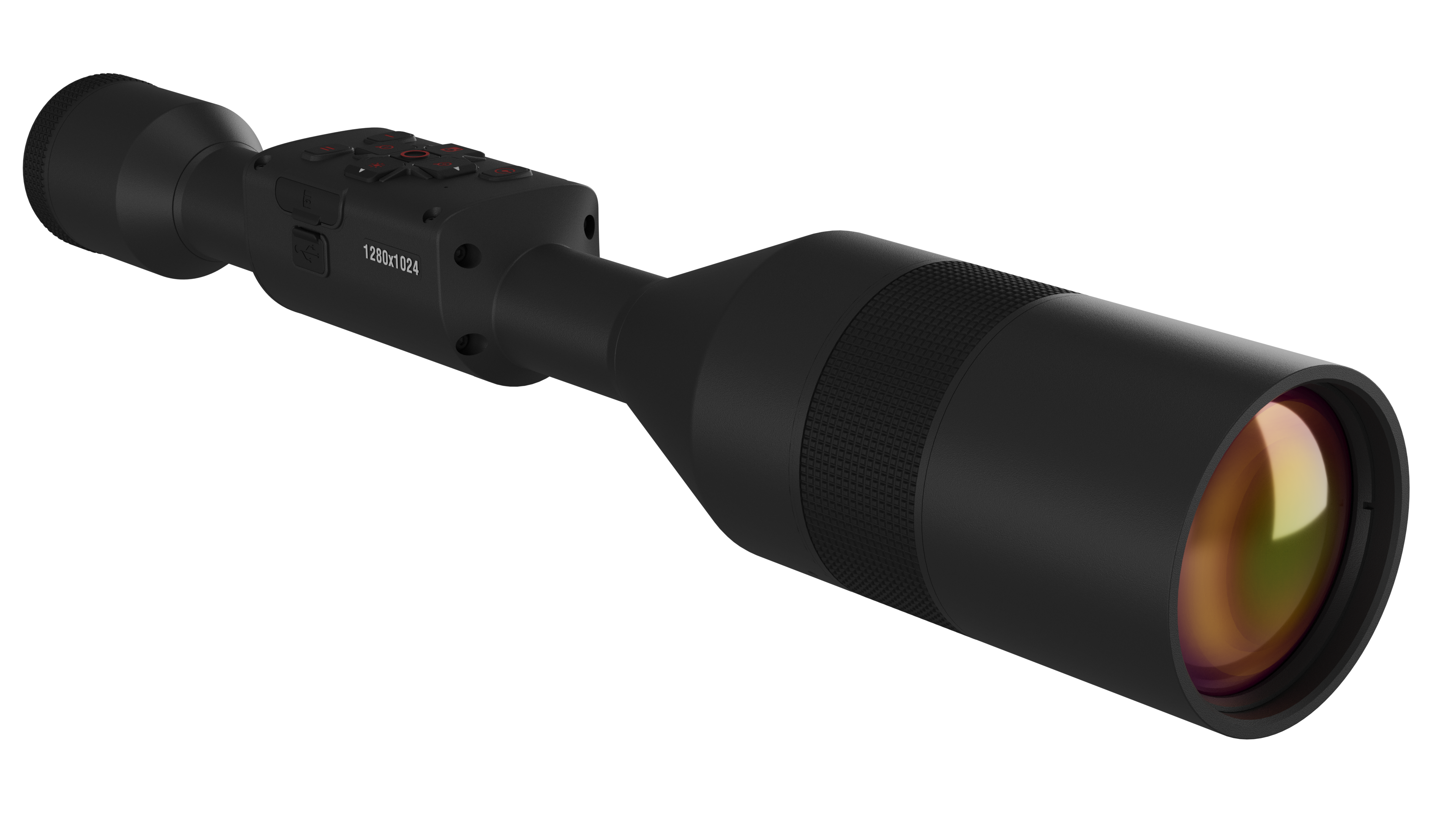 ATN Thor 5 XD, 4-40x, 1280x1024 12 micron , Thermal Rifle Scope with Full HD Video rec, WiFi, Smooth zoom and Smartphone controlling thru iOS or Android Apps