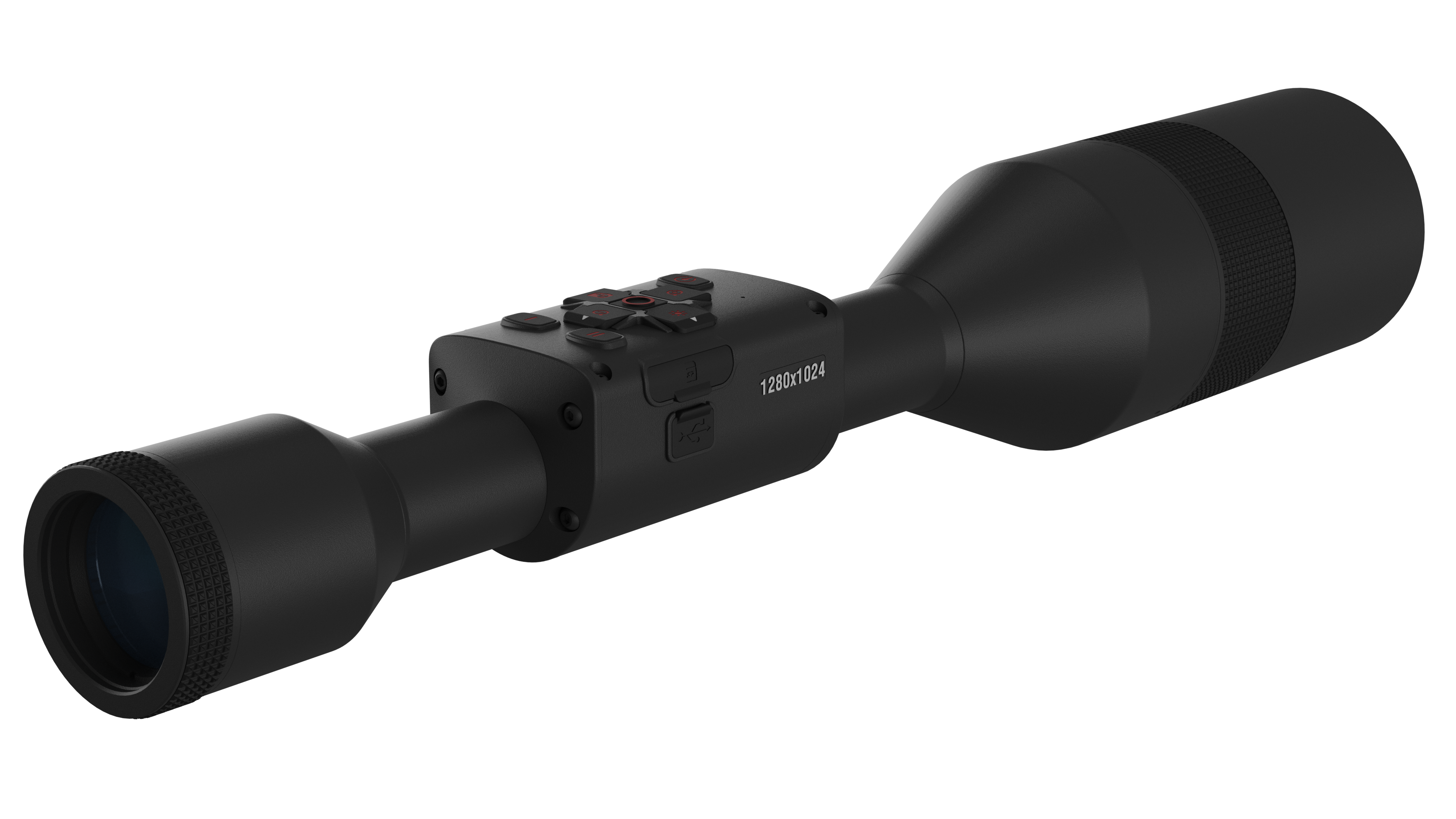 ATN Thor 5 XD, 4-40x, 1280x1024 12 micron , Thermal Rifle Scope with Full HD Video rec, WiFi, Smooth zoom and Smartphone controlling thru iOS or Android Apps