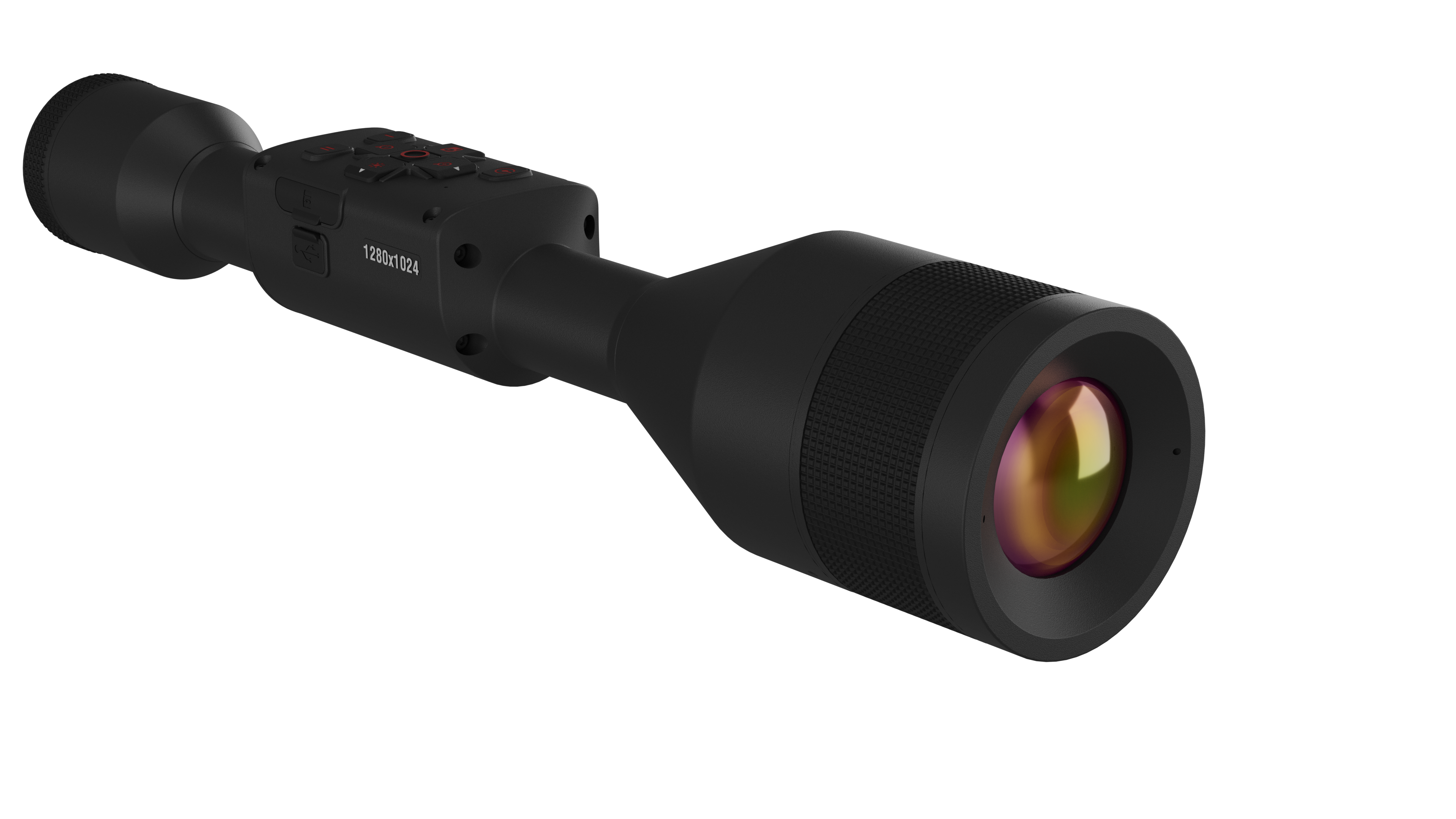 ATN Thor 5 XD, 3-30x, 1280x1024 12 micron , Thermal Rifle Scope with Full HD Video rec, WiFi, Smooth zoom and Smartphone controlling thru iOS or Android Apps