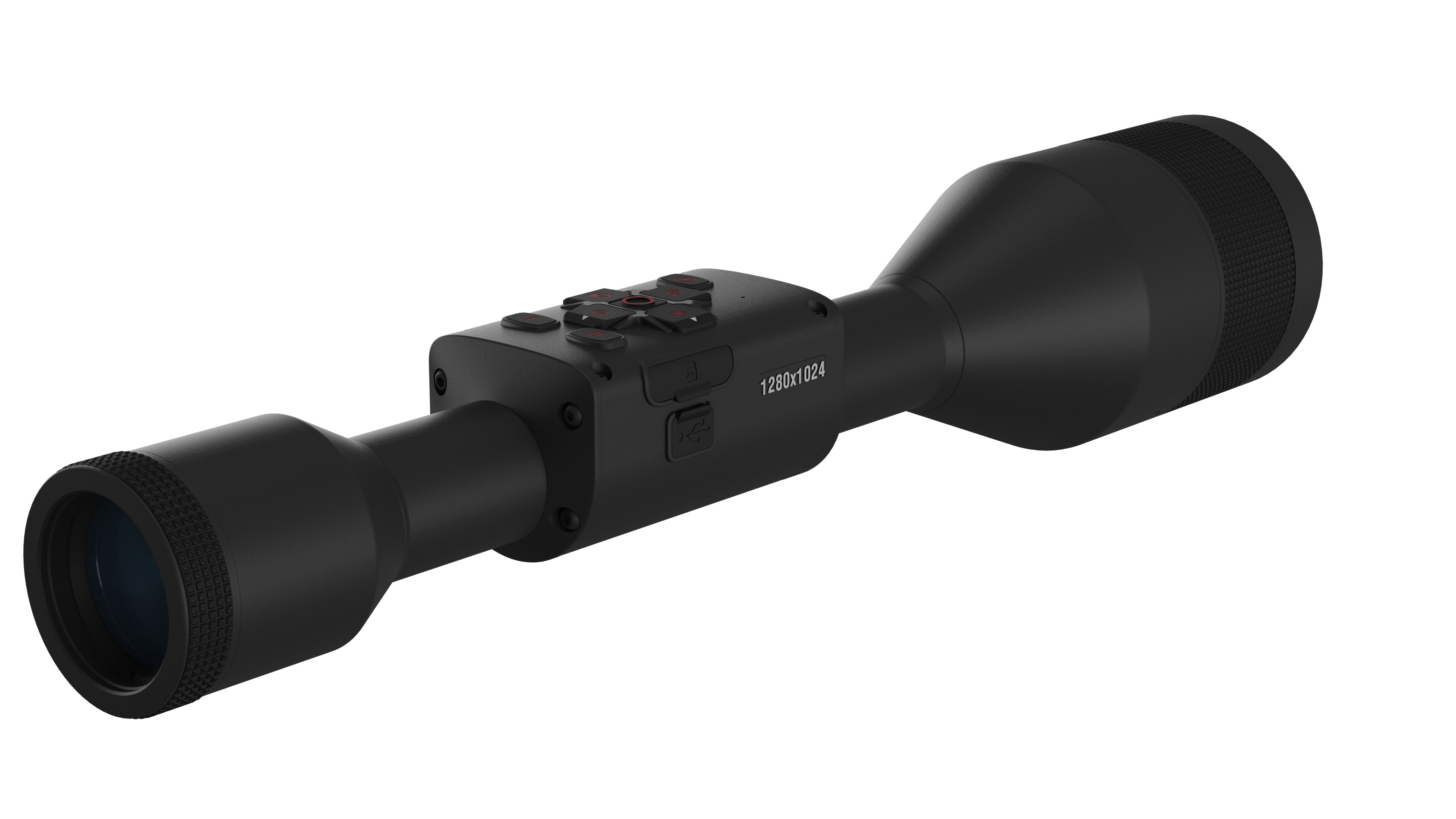 ATN Thor 5 XD, 2-20x, 1280x1024 12 micron, Thermal Rifle Scope with Full HD Video rec, WiFi, Smooth zoom and Smartphone controlling thru iOS or Android Apps