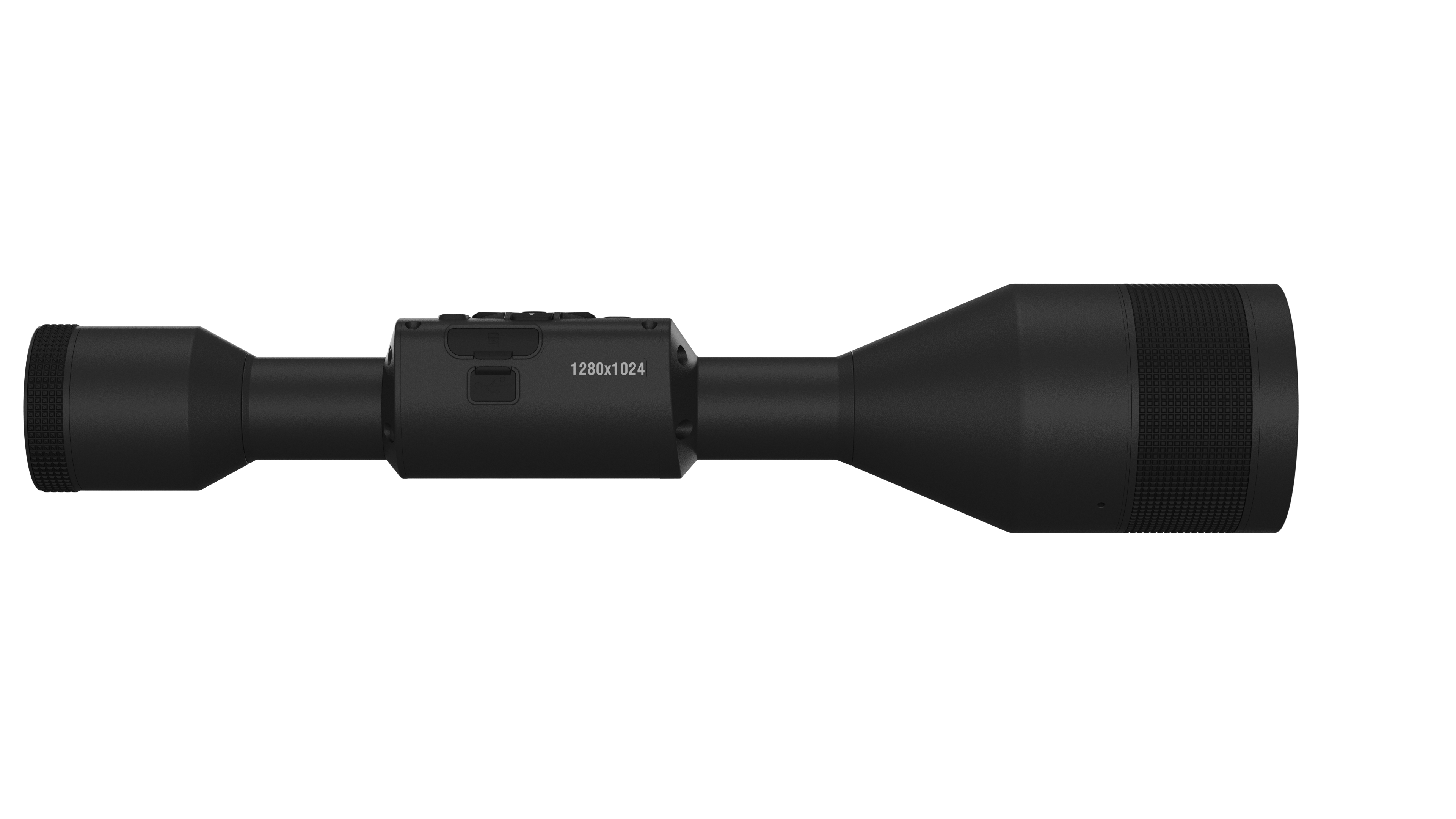 ATN Thor 5 XD, 3-30x, 1280x1024 12 micron , Thermal Rifle Scope with Full HD Video rec, WiFi, Smooth zoom and Smartphone controlling thru iOS or Android Apps