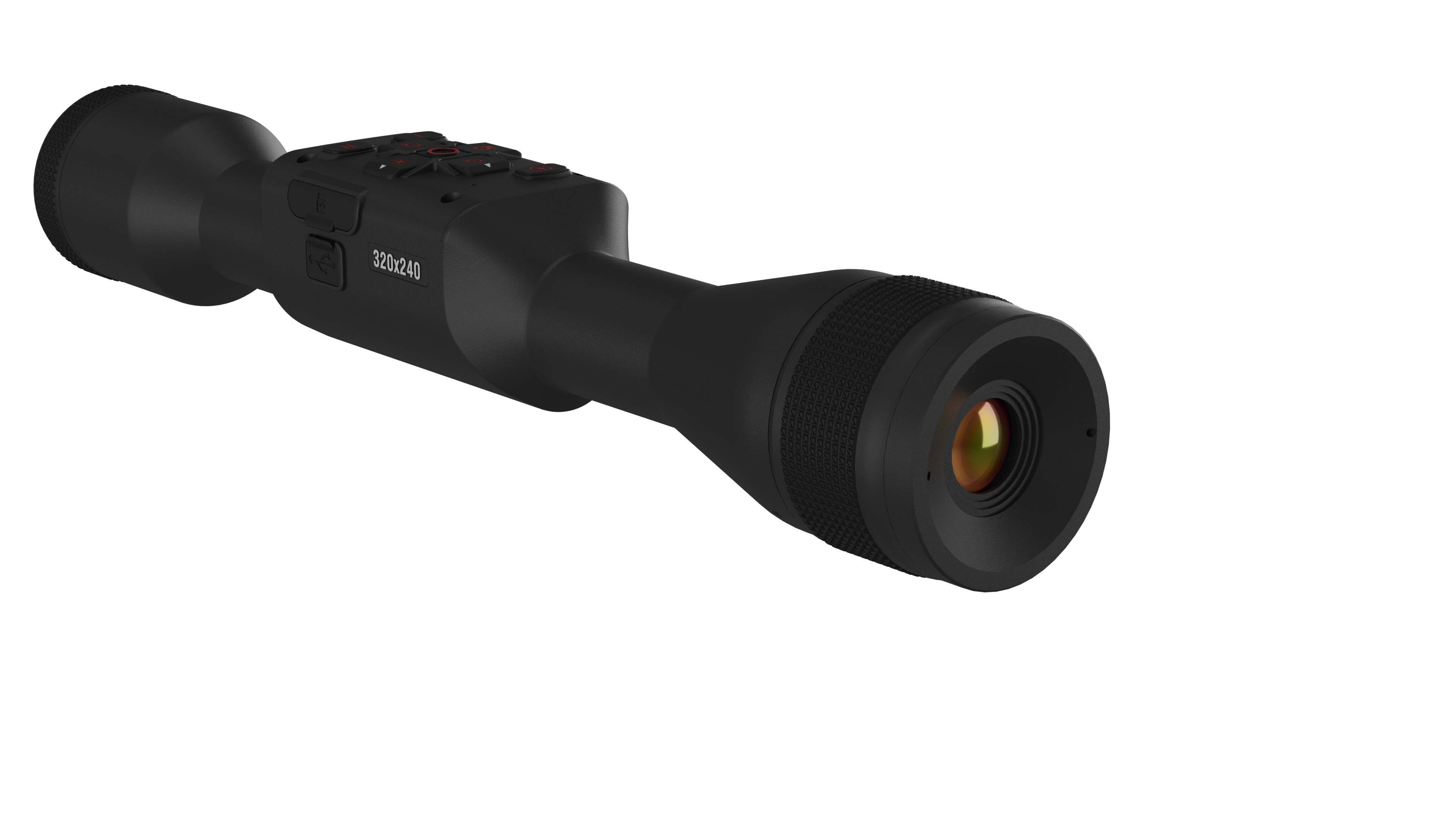 ATN Thor 5, 3-12x, 320x240 12 micron, Thermal Rifle Scope with Full HD Video rec, WiFi, Smooth zoom and Smartphone controlling thru iOS or Android Apps