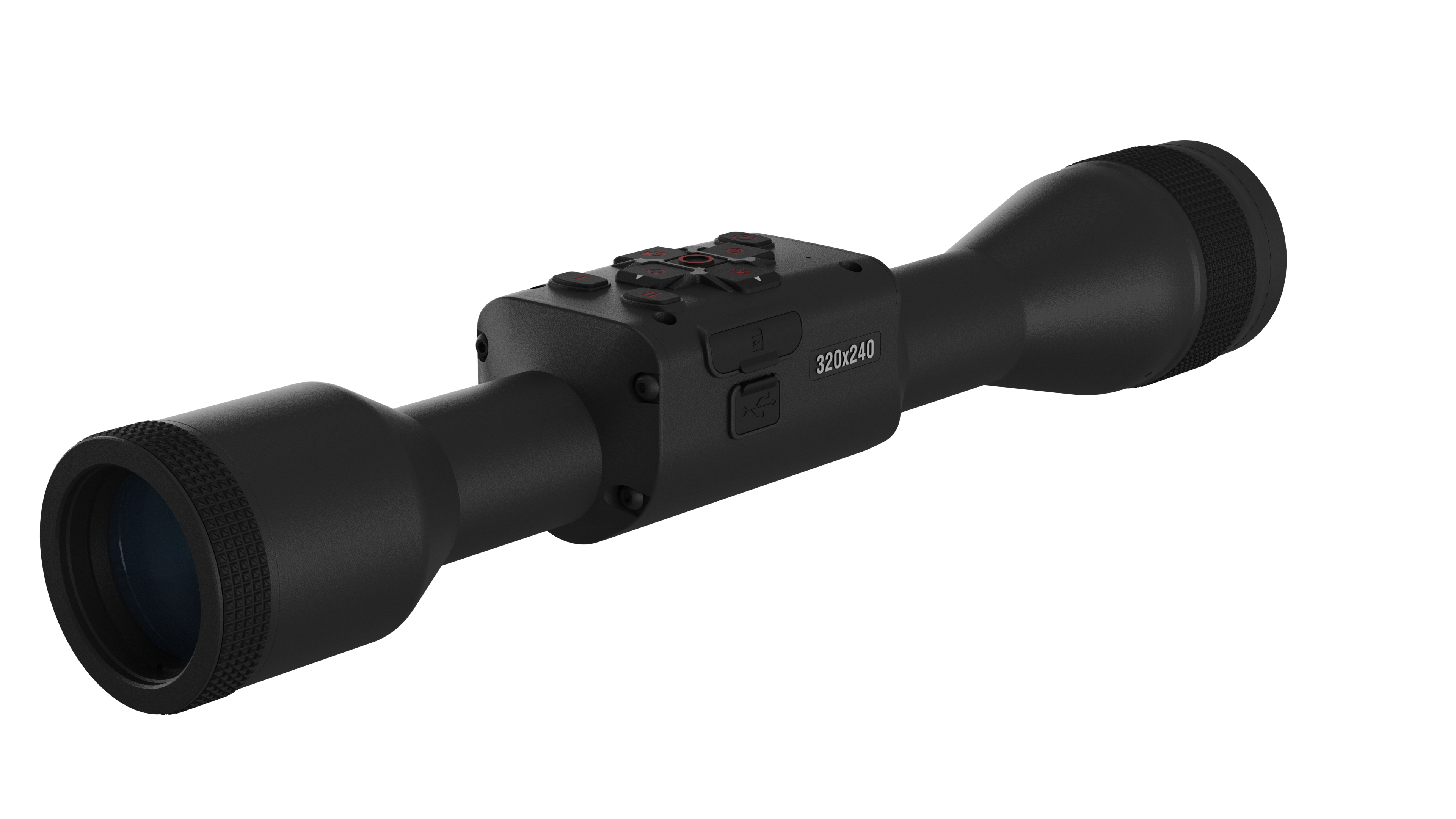 ATN Thor 5, 4-32x, 640x480 12 micron, Thermal Rifle Scope with Full HD Video rec, WiFi, Smooth zoom and Smartphone controlling thru iOS or Android Apps