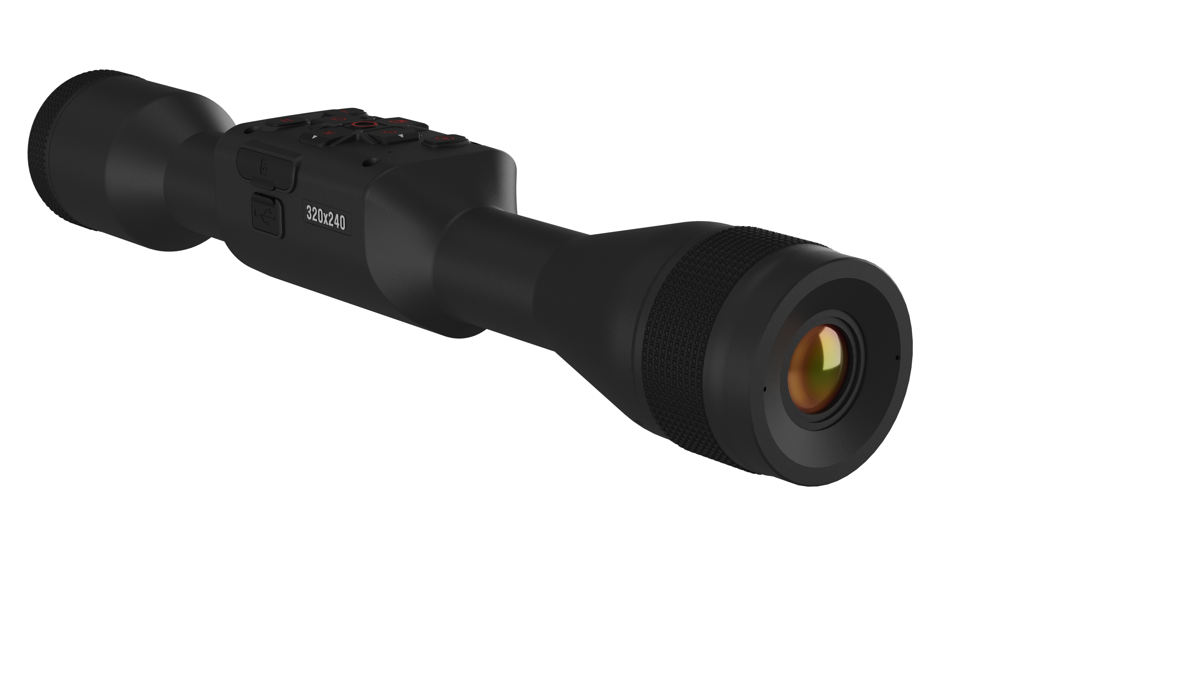 ATN Thor 5, 5-20x, 320x240 12 micron, Thermal Rifle Scope with Full HD Video rec, WiFi, Smooth zoom and Smartphone controlling thru iOS or Android Apps