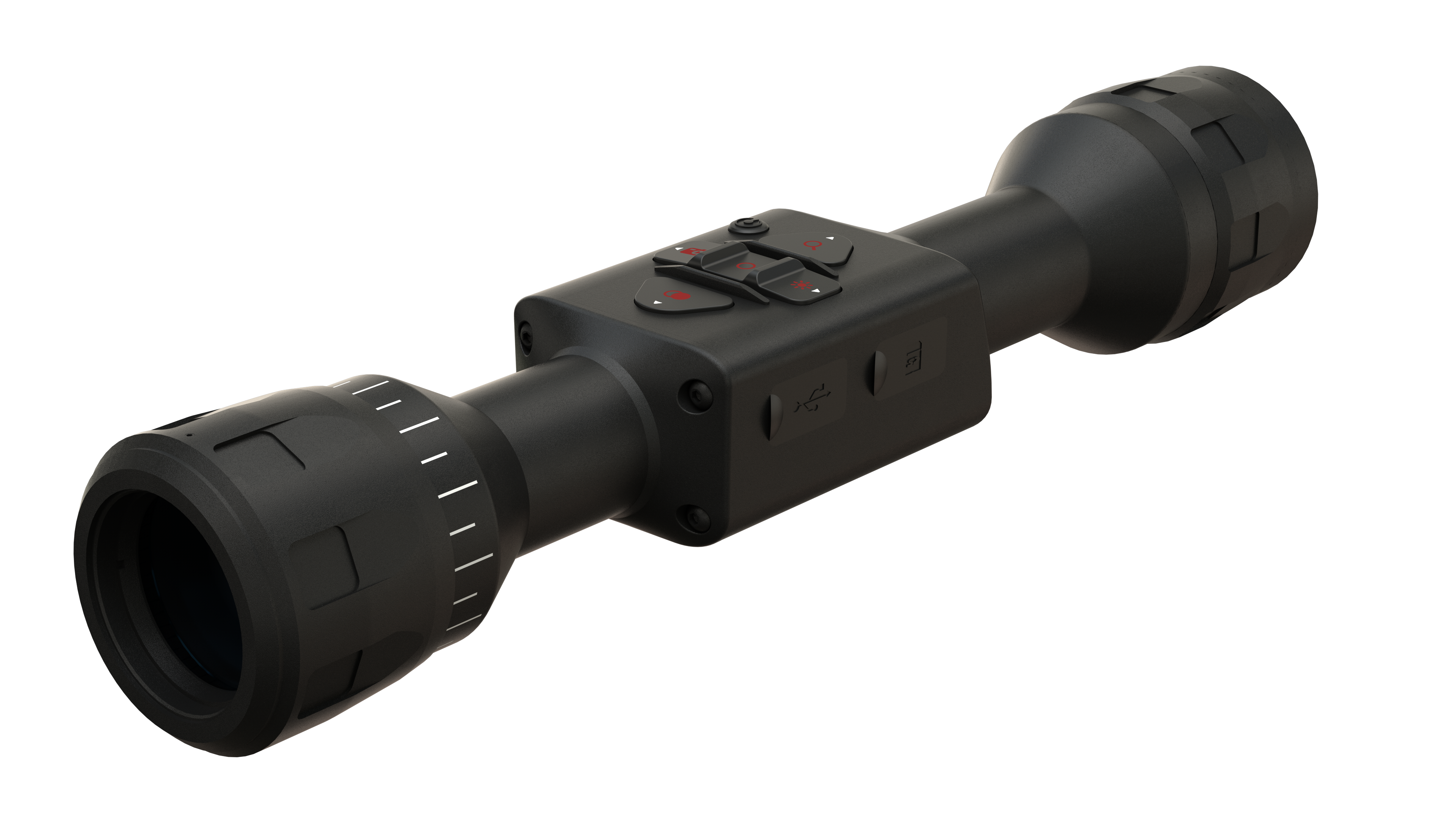 ATN Thor-LTV, 2-6x, 256x192 12 micron Thermal Rifle Scope w/ Video Recording