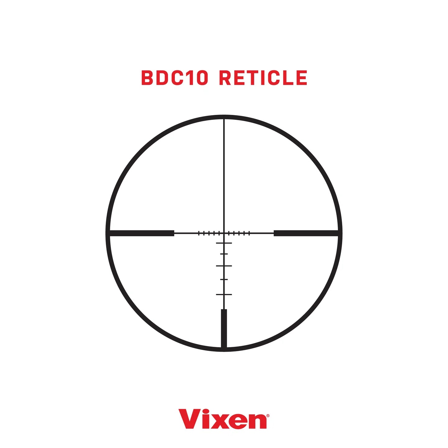 Vixen 2.5-15x50 Riflescope - BDC10 IR SF  30MM Tube