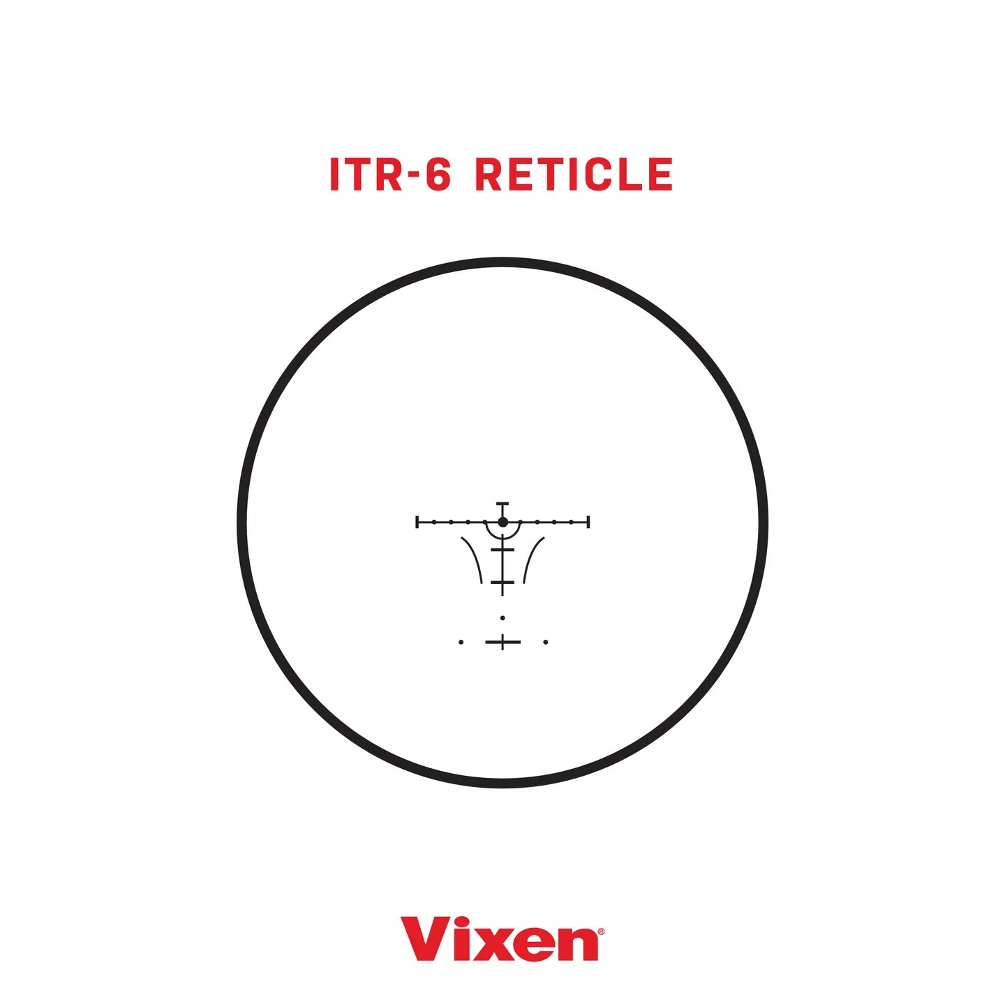 Vixen 1-6x24 Riflescope - ITR-6 30MM Tube