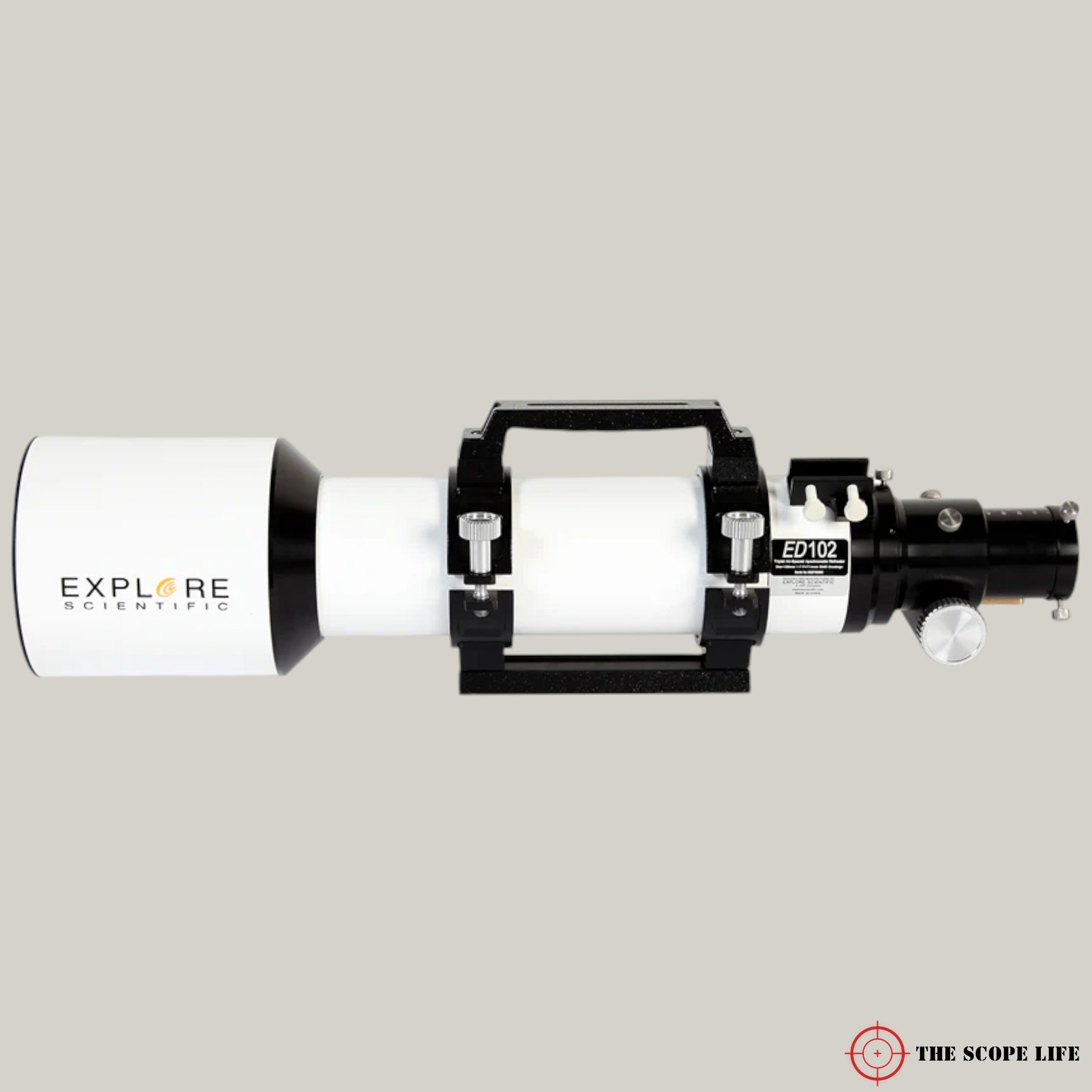 Explore Scientific ED102 Essential Series Air-Spaced Triplet APO Refractor Telescope 102mm dia. f/7