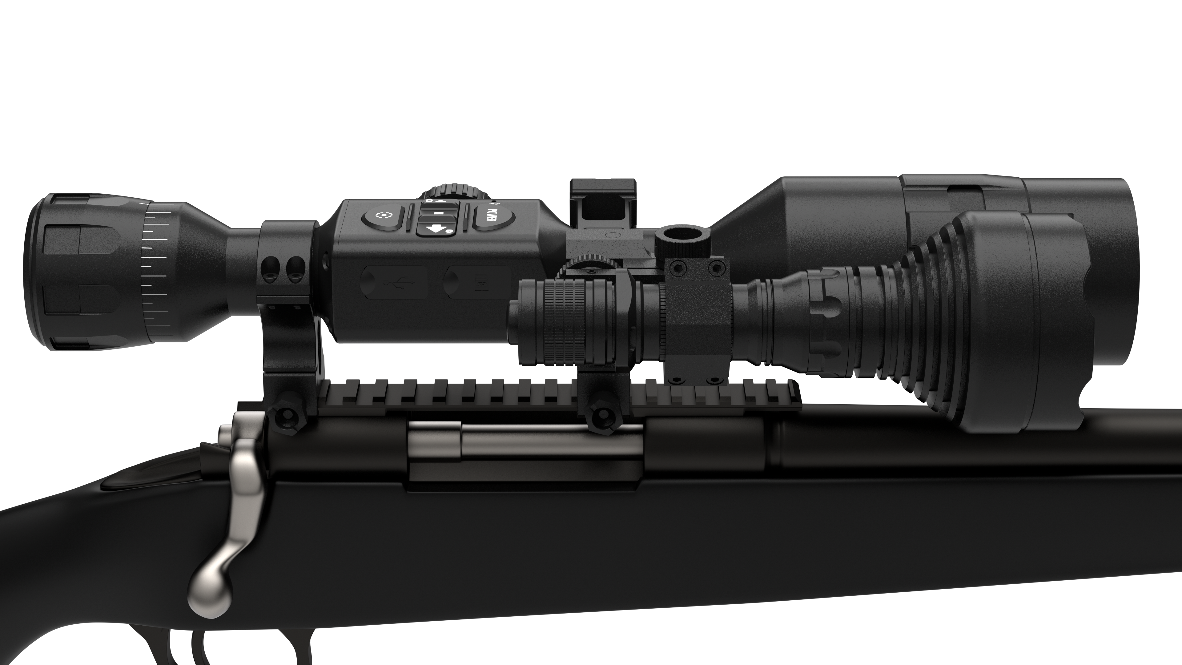 ATN IR850-Supernova Long Range IR Illuminator with adjustable mount